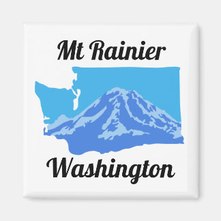 MT Rainier Magnet - Kleur