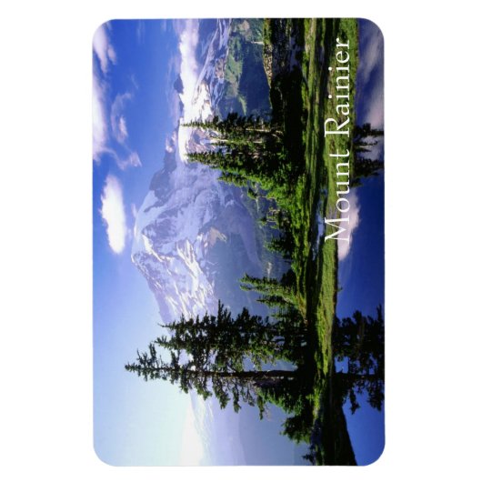 Mt. Rainier Magnet Magneet (Verticaal)