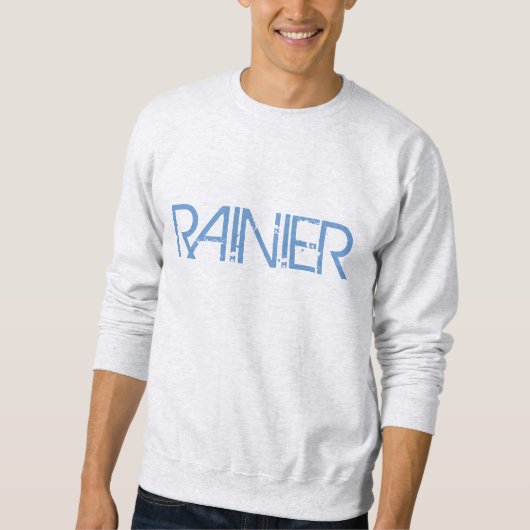 Mt. Rainier Mannen Basic Sweatshirt (Voorkant)