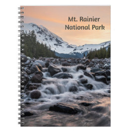 Mt. Rainier Nationaal Park Souvenir Notitieboek