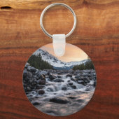 Mt. Rainier Nationaal Park Souvenir Sleutelhanger (Achterkant)
