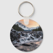 Mt. Rainier Nationaal Park Souvenir Sleutelhanger (Achterkant)