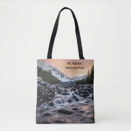 Mt. Rainier Nationaal Park Souvenir Tote Bag