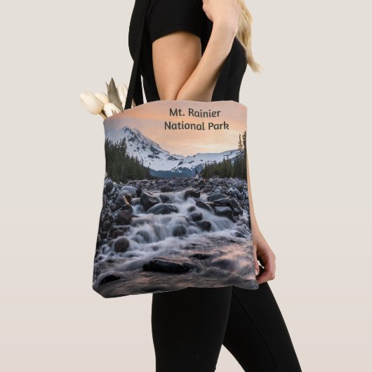 Mt. Rainier Nationaal Park Souvenir Tote Bag (Dichtbij)
