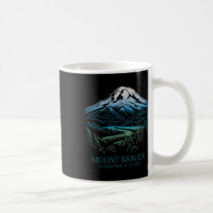 Mt. Rainier Nationaal Park Wandelen Kamperen Berg  Koffiemok