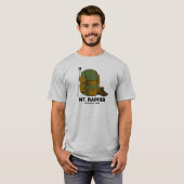 Mt. Rainier National Park Backpack T-shirt (Voorkant volledig)