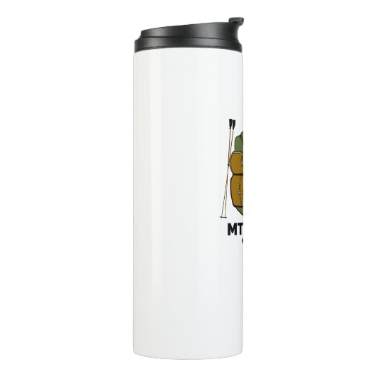 Mt. Rainier National Park Backpack Thermosbeker (Gedraaid links)