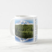 Mt. Rainier National Park Mok, Washington Cup Koffiemok (Voorkant links)