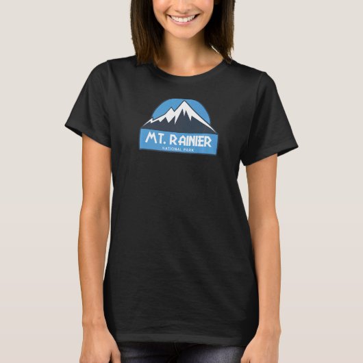 Mt. Rainier National Park Premium_8 T-shirt (Voorkant)