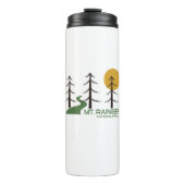 Mt. Rainier National Park Trail Thermosbeker (Voorkant)
