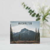 Mt Rainier National Park Washington USA Briefkaart (Staand voorkant)