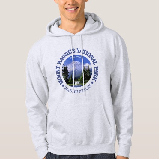 Mt Rainier NP Hoodie (Voorkant)
