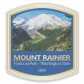 MT Rainier NP (PF1) Sticker (Voorkant)