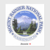 Mt Rainier NP Sticker (Vel)