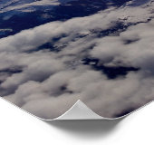 Mt. Rainier op 25.000 voet Poster (Hoek)