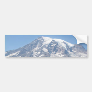 Mt. Rainier op een duidelijke dag Bumpersticker