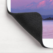 Mt. Rainier op Sunset, staat Washington. Muismat (Hoek)