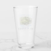 Mt. Rainier Pint Glass, Nationaal Park Tumbler (Achterkant)