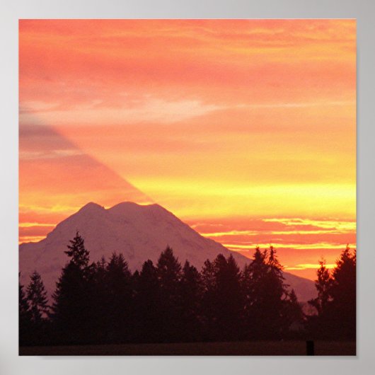 Mt, Rainier Poster (Voorkant)