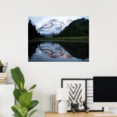 Mt. Rainier Poster (Thuiskantoor)