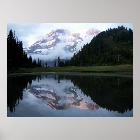 Mt. Rainier Poster (Voorkant)