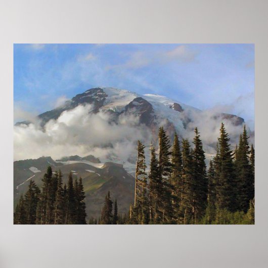 Mt Rainier Poster (Voorkant)