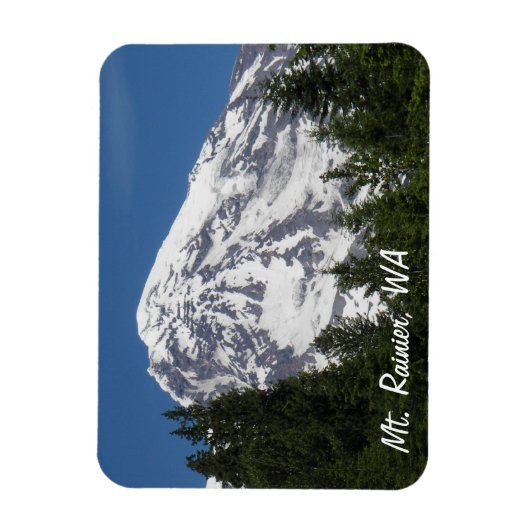 Mt. Rainier Premium magneet (Verticaal)