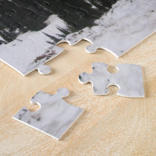 Mt. Rainier Puzzle Legpuzzel (Zijkant)