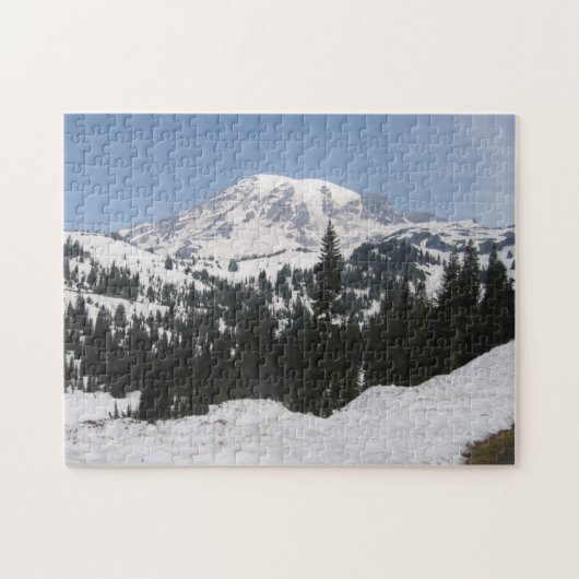 Mt. Rainier Puzzle Legpuzzel (Horizontaal)