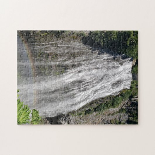 Mt Rainier Rainbow at Narada Falls Puzzle Legpuzzel (Horizontaal)