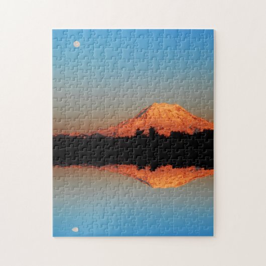 Mt Rainier Reflections Legpuzzel (Verticaal)