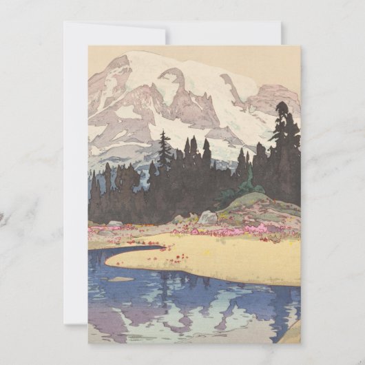 Mt. Rainier (Reniya-Yama) American Series Hiroshi Kaart (Voorkant)