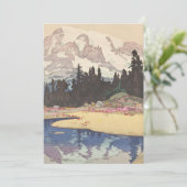 Mt. Rainier (Reniya-Yama) American Series Hiroshi Kaart (Staand voorkant)