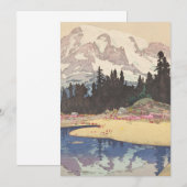 Mt. Rainier (Reniya-Yama) American Series Hiroshi Kaart (Voorkant / Achterkant)