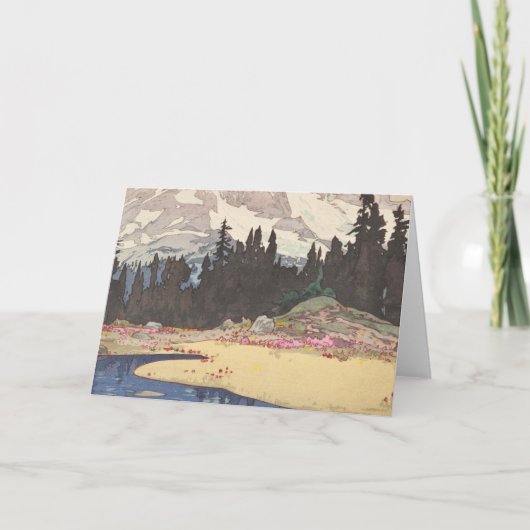 Mt. Rainier (Reniya-Yama) uit de Amerikaanse reeks Kaart (Voorkant)