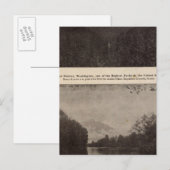 Mt Rainier Snoqualmie R Briefkaart (Voorkant / Achterkant)