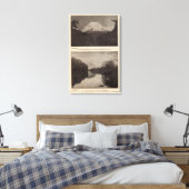 Mt Rainier Snoqualmie R Canvas Afdruk (Insitu (Slaapkamer))