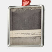 Mt Rainier Snoqualmie R Metalen Ornament (Links)