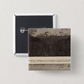 Mt Rainier Snoqualmie R Vierkante Button 5,1 Cm (Voorkant /achterkant)