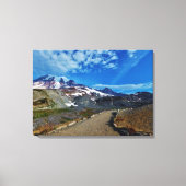 Mt. Rainier Stretched Canvas Print (Voorkant)