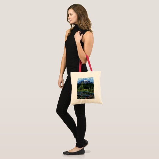 Mt Rainier Tote Bag (Voorkant (model))