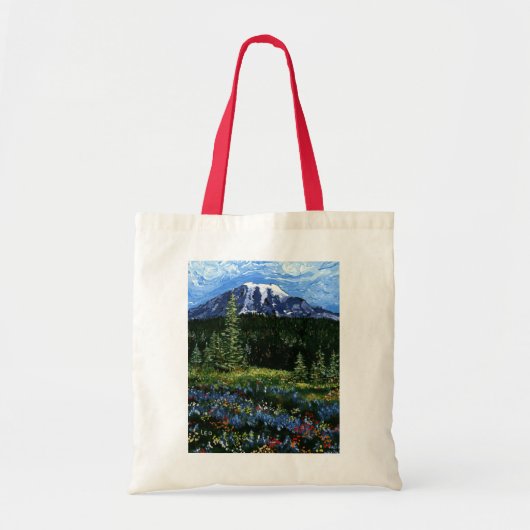 Mt Rainier Tote Bag (Voorkant)