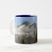 Mt Rainier Tweekleurige Koffiemok (Voorkant links)