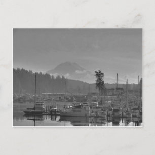 Mt. Rainier uit Gig Harbour Briefkaart
