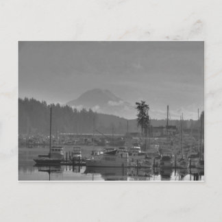 Mt. Rainier uit Gig Harbour Briefkaart