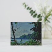 Mt. Rainier uit Owen Beach Briefkaart (Staand voorkant)