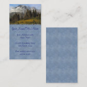 Mt Rainier Visitekaartje (Voorkant / Achterkant)