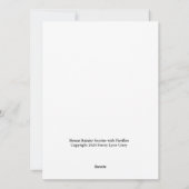 Mt. Rainier w Evening Sterrenhemel en Wildbloemen Feestdagenkaart (Achterkant)