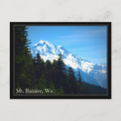 Mt. Rainier, WA Briefkaart (Voorkant)