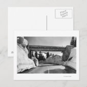 Mt. Rainier, WA Chinook Pass Summit Naches Pass Briefkaart (Voorkant / Achterkant)